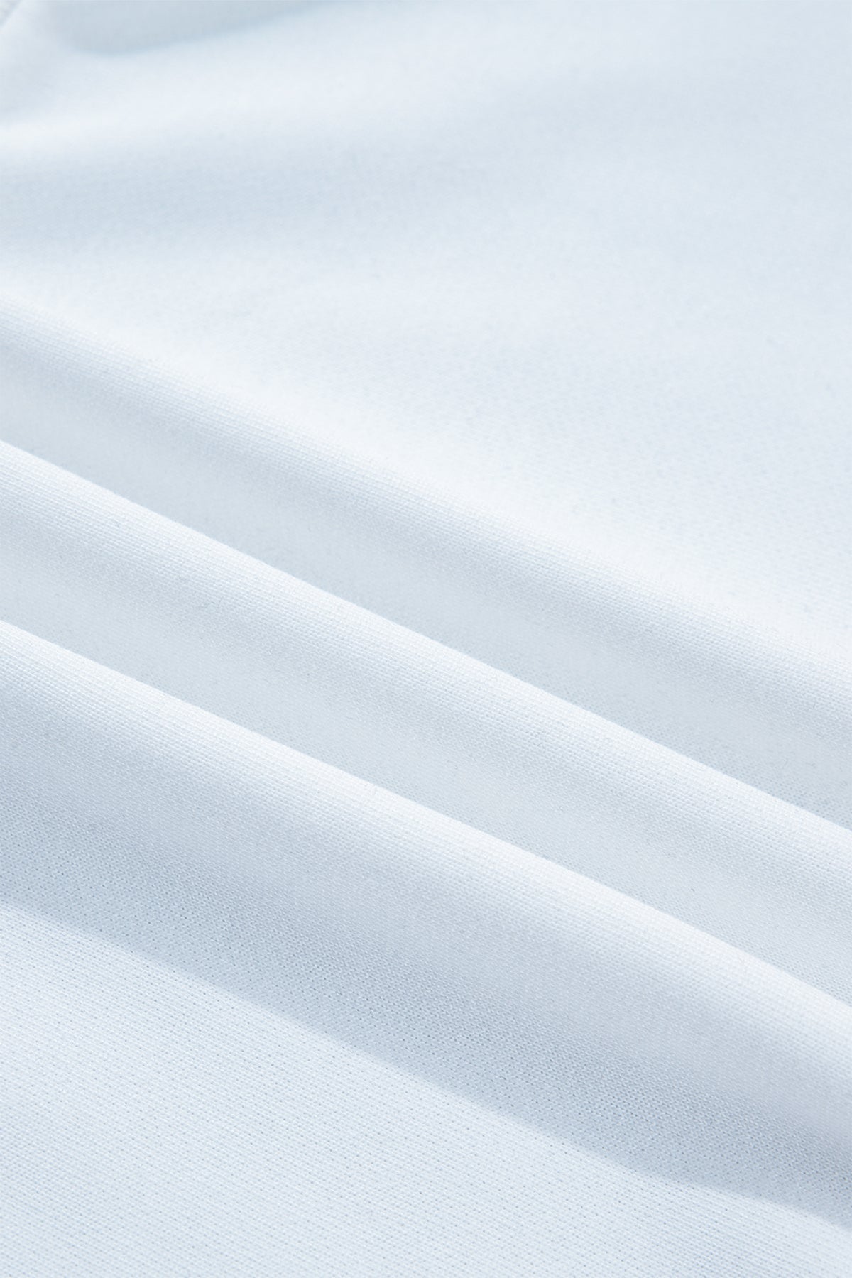 White Embroidered Game Day Crewneck